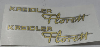 Kreidler K54/ OM Satz Aufkleber Eitank LF DEcor Schriftzug Rahmen - Classic-Moped