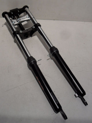 ZX1 Puch Maxi Gabel stabil schwarze Tauchrohre lange Version NEU - Classic-Moped