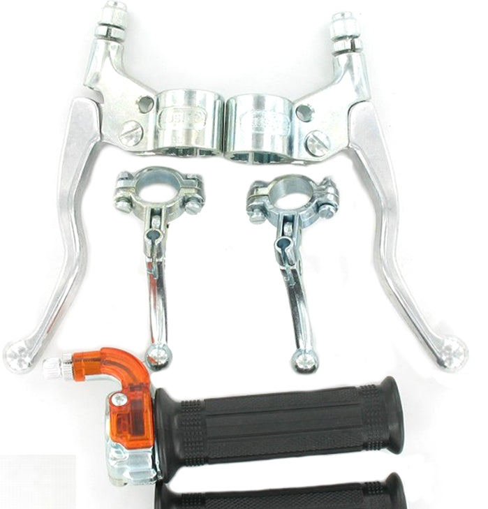 Mobylette Oldie Mofa Moped Bremsgriffe Choke Starter Gasgriff NEU - Classic-Moped