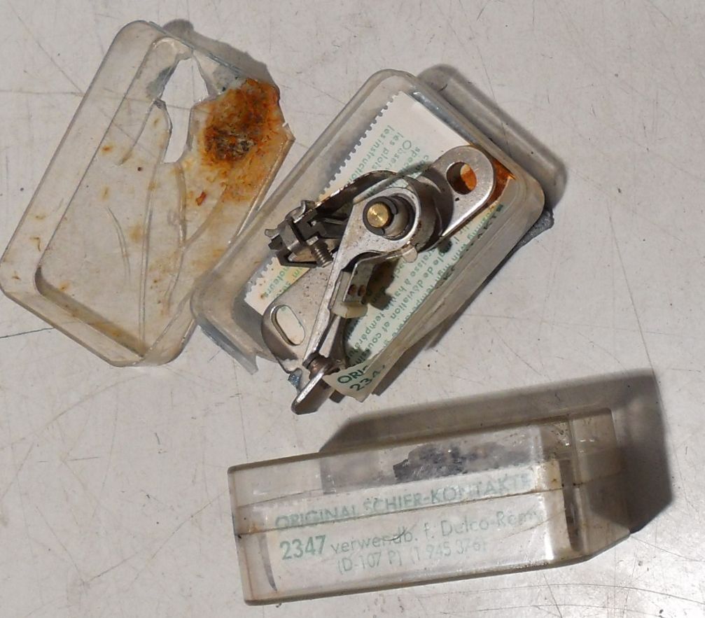 2 Satz Zündkontakte Schier 2347 Delco Remy D-107P - Classic-Moped