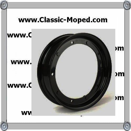 Felge Vespa PK 80 PX ET3 50N Rally 200 Sprint 50 Schwarz NEU - Classic-Moped